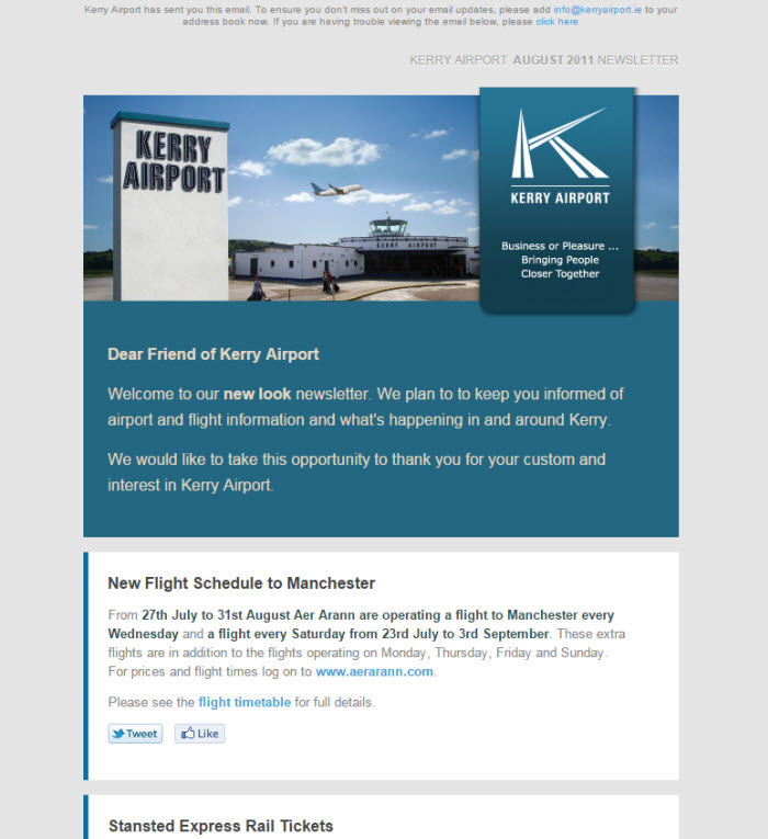 Irish email marketing